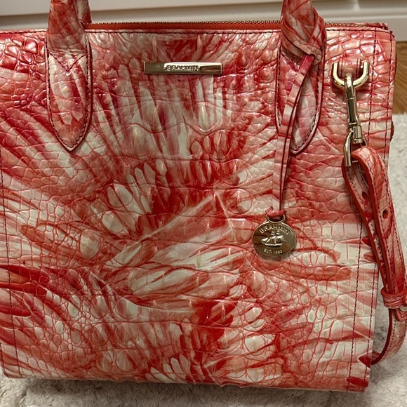 🦩NWOT Brahmin Caroline Pink Flamingo 🦩 - Picture 2 of 9